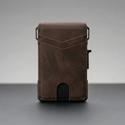 Slim RFID Blocking Wallet for Men Rolls Cart