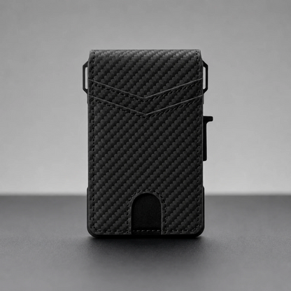 Slim RFID Blocking Wallet for Men Rolls Cart